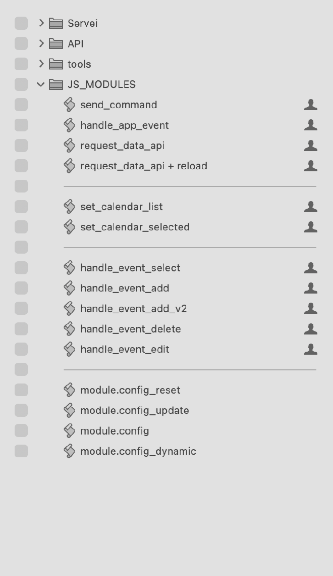 FM GCalendar — Integration scripts