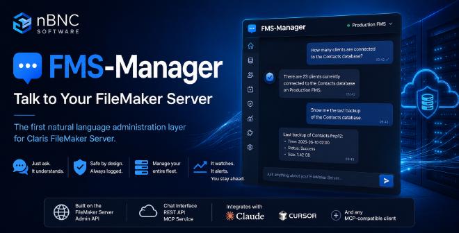 FMS-Manager - Natural Language Administration for FileMaker Server